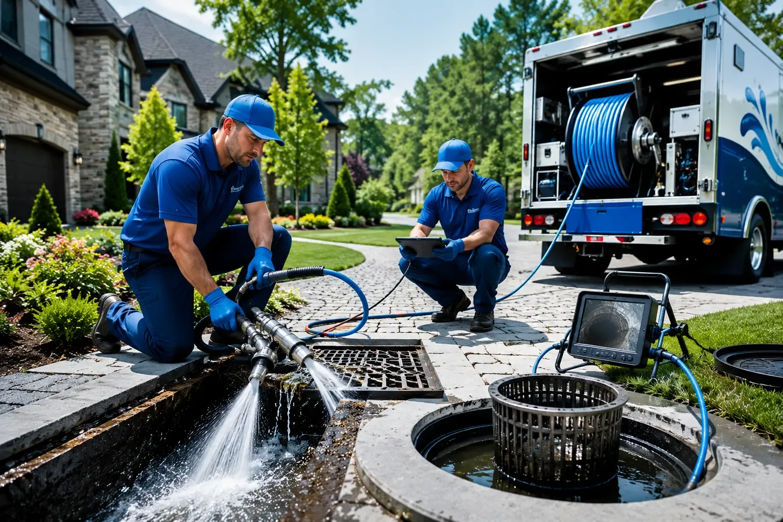 Local outdoor drain cleaning professionals in Peel, AR