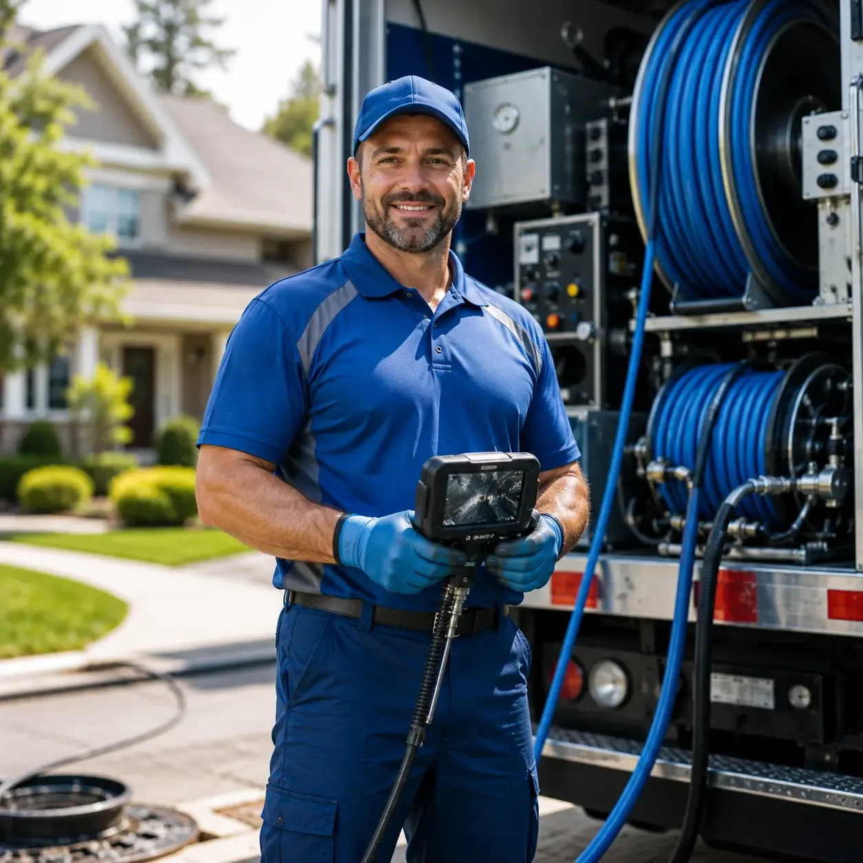 Local outdoor drain cleaning specialists in Peel, AR